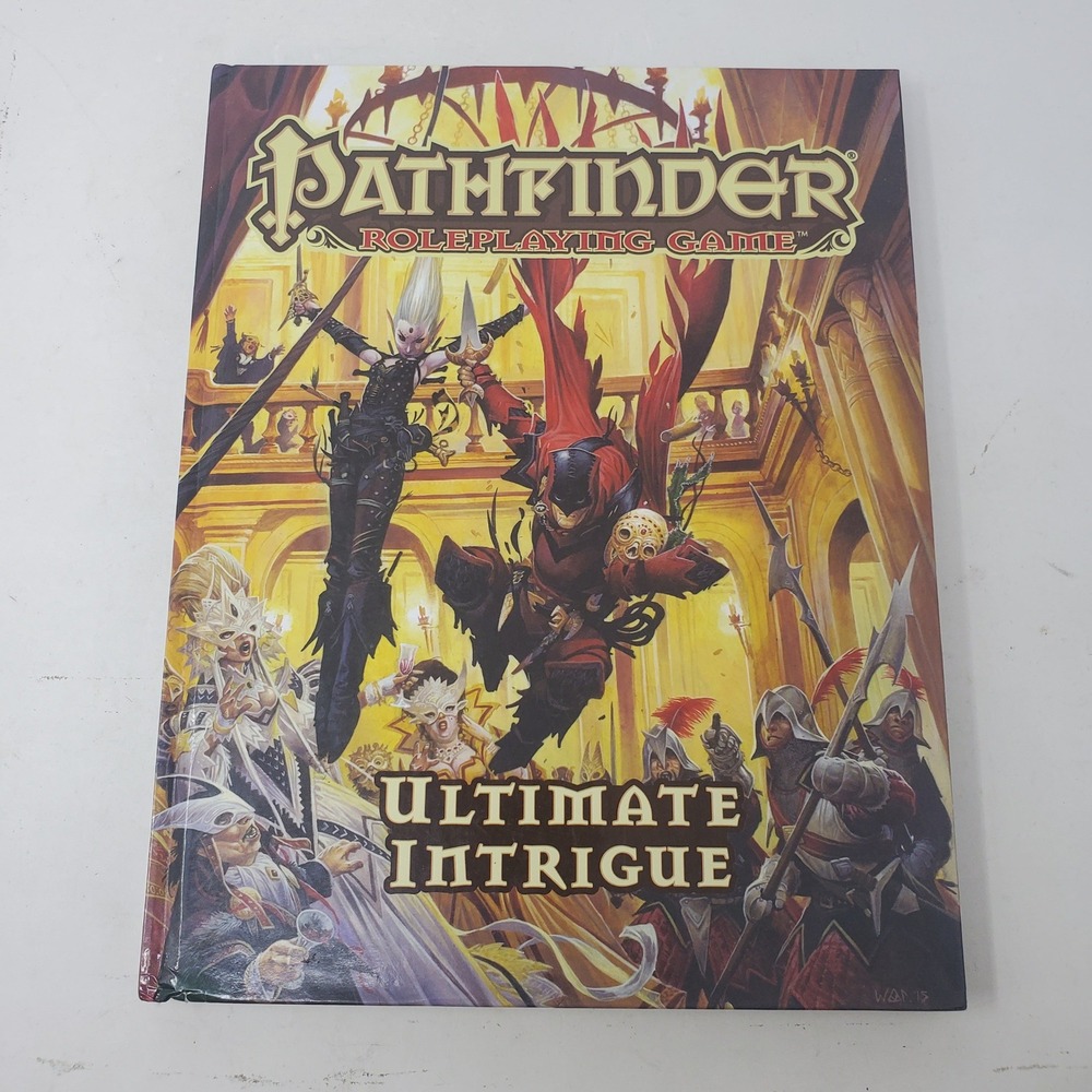 1st Edition Pathfinder RPG: Ultimate Intrigue Role Playing Game